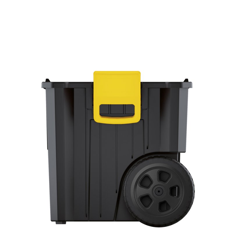 allit gereedschapskoffer McPlus Mobile, trolley, zwart/geel, 450×360×635 mm